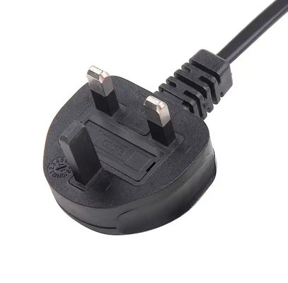 Extension UK PC Power Cable, 2 Pin 13A 250V AC Power Cord 1.8m 2m 5m
