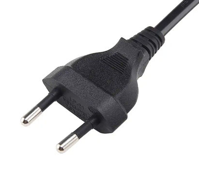 Chứng chỉ VDE EU Cáp mở rộng dây điện 2.5A 250V 2 chân
