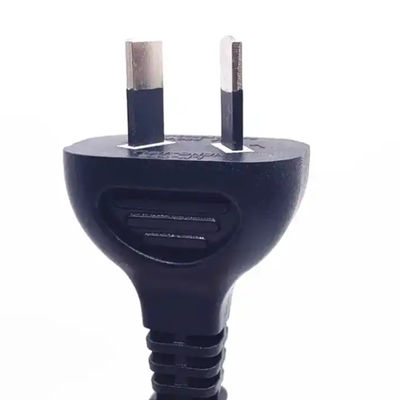 Đen Úc Cáp điện loại, SAA 2 pin Extension Cable AC Cáp điện 7.5A 250V