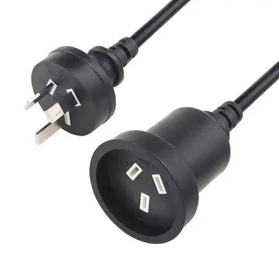 Australia AU Power Cord 3 Pin Plug 10A 250V đến IEC 320 C13 AC Cable