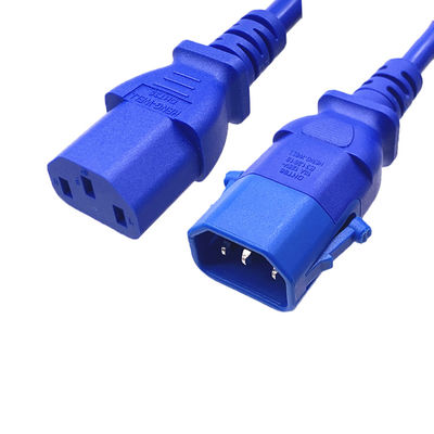An toàn UL liệt kê dây điện, khóa điện có thể tìm thấy C13 C14 dây mở rộng điện