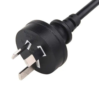 3 Pin AU Power Cord Plug To IEC 320 C13 SAA Australia Cáp 0,5m 0,75m 1m 1,5m