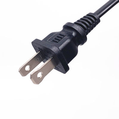 2 pin AC USA Power Cord Extension UL Standard 10A 125V Màu tùy chỉnh