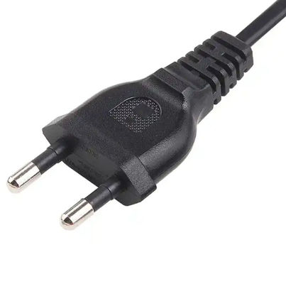 2 Pin Korea Power Cord AC Extension Plug KC Chứng nhận 2.5A 250V