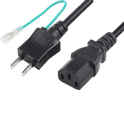 Nhật Bản 7A 12A 15A125V JET 3 Pin Plug C13 C5 Nhật Bản Pse Jet dây điện AC PSE cáp điện