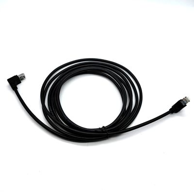 Jumper 90 độ Cat5E FTP 28AWG 4PAIRS cáp Ethernet RJ45 cáp dây dán cho mạng LAN dịch vụ OEM