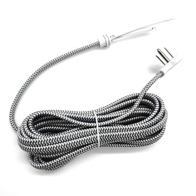 125V 10A PVC Jacket USA 3 Pin Cable Power 100% Pure Cooper Với Chứng chỉ UL