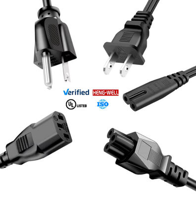 7A-10A 125V USA dây điện mở rộng với cắm Nema5-15P