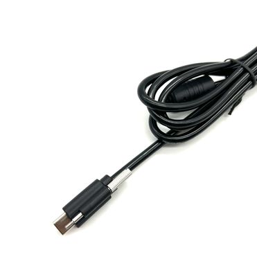 Máy cáp loại C tùy chỉnh với vít cố định Cáp dữ liệu USB với vòng từ tính