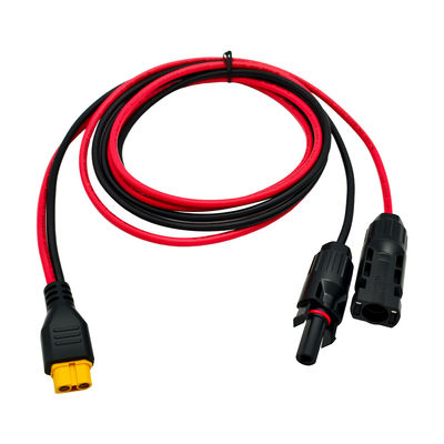 Cáp điện năng lượng mặt trời cách điện XLPE, cáp nối dài bộ chuyển đổi năng lượng mặt trời 4mm 6mm cho tấm pin mặt trời