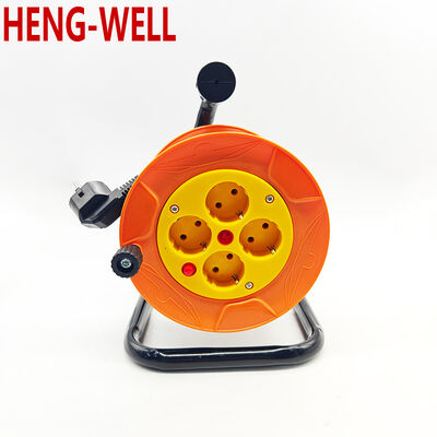 3 1 50 2 50 Sqmm Wire Gauge Retractable Extension Cord Reel Featuring Power Indicator Hoàn hảo cho các công cụ điện hạng nặng